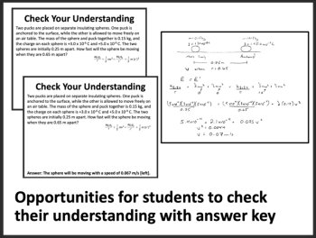 Particle Motion in Electric Fields -Senior Physics Google Slides & Office Lesson, image 3