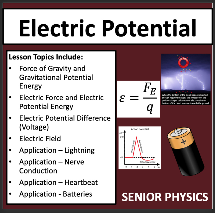 Electric Potential Difference - Senior Physics Lesson