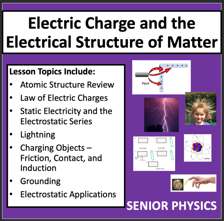 Electric Charge and the Electrical Structure of Matter - Senior Physics Lesson