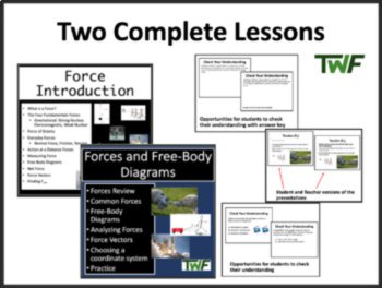 Forces - High School - 5E Lesson Bundle | Normal, Friction, Tension Forces, image 4