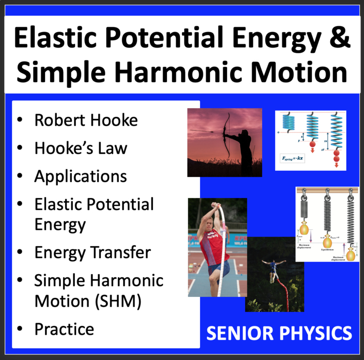 Elastic Potential Energy and Simple Harmonic Motion - Senior Physics Lesson