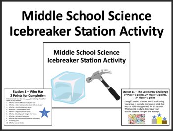 TEKS High School Physics Icebreaker Station Activity - Includes 11 Stations, image 3