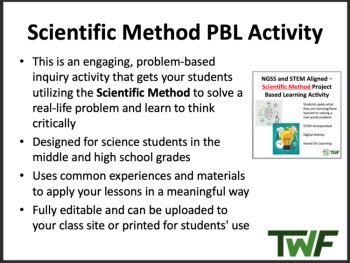 Scientific Method Activity and Lesson Bundle, image 3