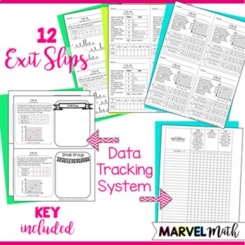 5th Grade Data Analysis TEKS Exit Slips, image 3
