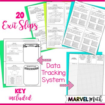 5th Grade Geometry TEKS Exit Slips, image 3