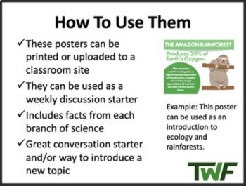 50 Amazing Science Facts - Part 1 - Classroom Posters and Class Starters, image 2