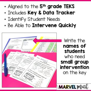 5th Grade Measurement TEKS Exit Slips, image 2