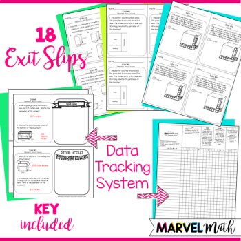 5th Grade Measurement TEKS Exit Slips, image 3