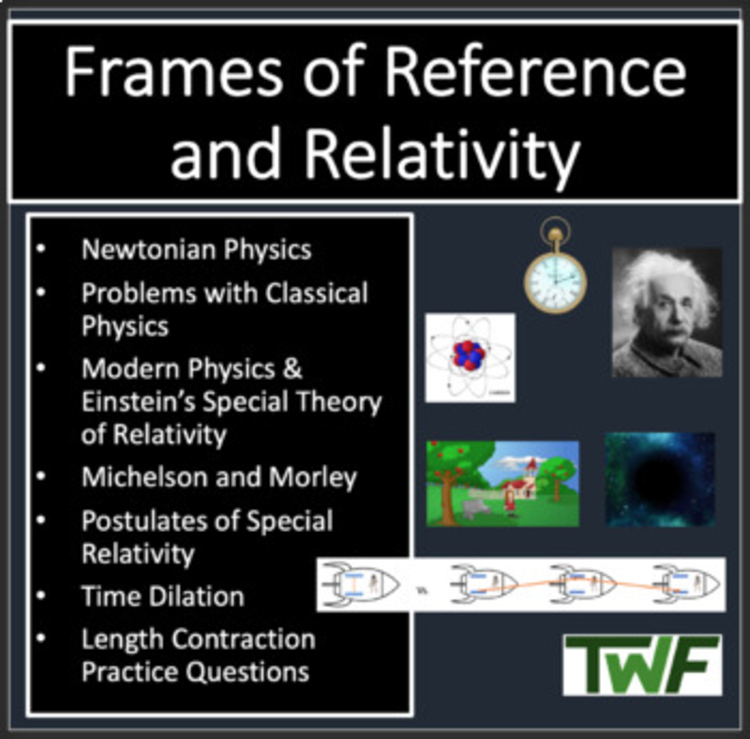 Frames of Reference and Relativity - Senior Physics Lesson