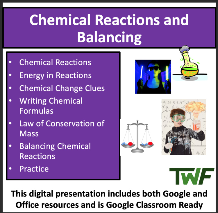 Chemical Reactions & Balancing Senior Chemistry Lesson | Chemical Reaction Types