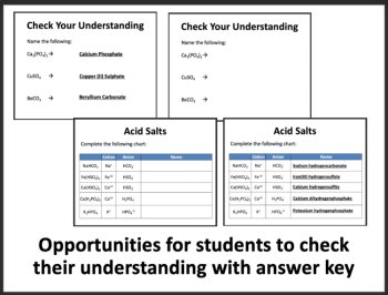 Nomenclature - Polyatomics & Covalent Compounds Lesson - Naming Binary Compounds, image 2