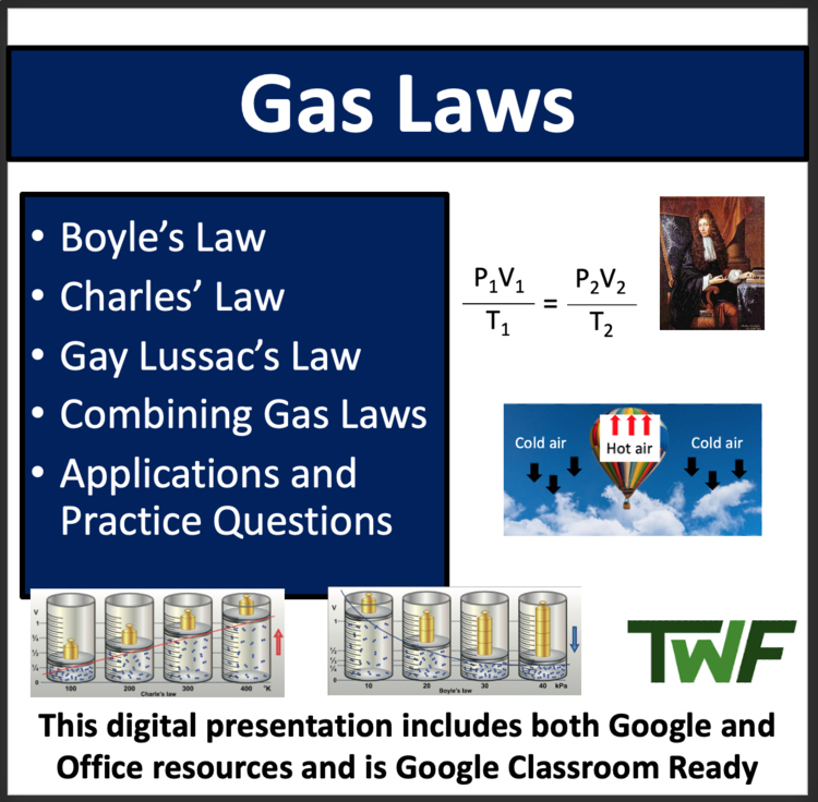 Gas Laws Senior Chemistry Lesson | Boyle’s Law, Charles’ Law, & Gay Lussac’s Law