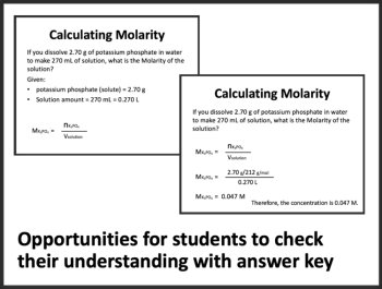 Calculating Concentration and Molarity Lesson | Calculating Ion Concentrations, image 3