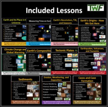 Earth and Space - Senior Earth Unit-Lessons & Activities-Distance Learning Ready, image 3