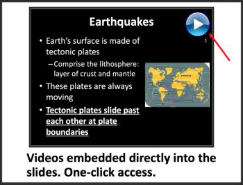 Earthquakes, Volcanoes, and Tsunamis - Google Slides and PowerPoint Lesson, image 2