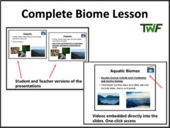 Biomes of the Earth - 5E Lesson Bundle | Tundra, Desert, Grassland, Aquatic, image 3