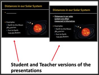 Distances in Space - MS Earth Science - Google Slides and PowerPoint Lesson, image 3