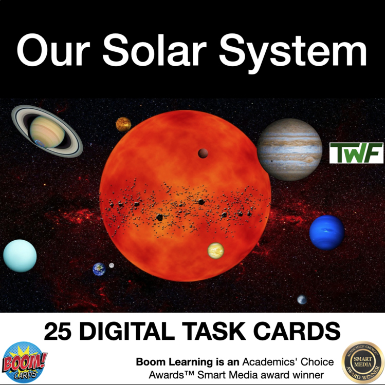 Our Solar System Digital Boom Cards