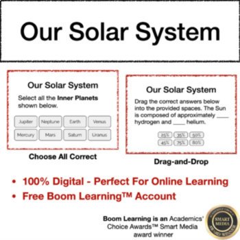 Our Solar System Digital Boom Cards, image 2
