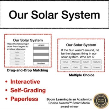 Our Solar System Digital Boom Cards, image 3