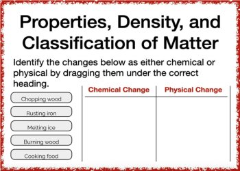 Properties, Density, and Classification of Matter Digital Boom Cards, image 2