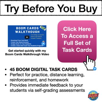Subtraction 3 X 3 Stacked Digital Boom Cards Distance Learning, image 3
