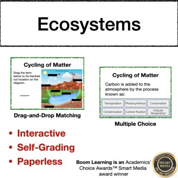 Cycling of Matter in Ecosystems Digital Boom Cards, image 3