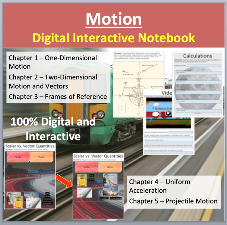 Motion - Digital Interactive Notebook Bundle
