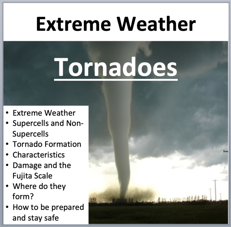 Tornadoes - Extreme Weather Lesson