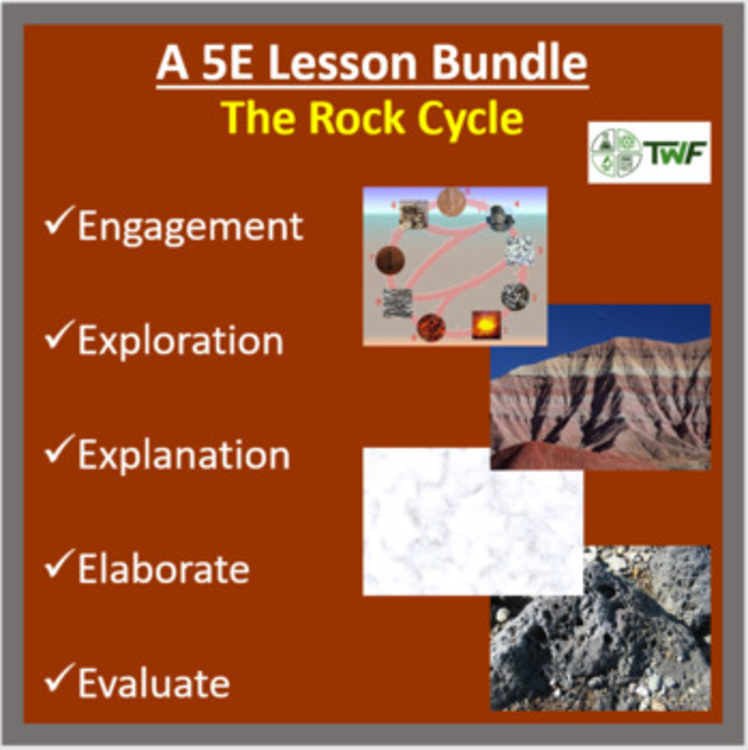 The Rock Cycle - 5E Lesson Bundle