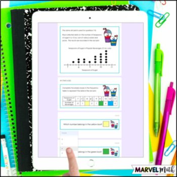 4th Grade Data Analysis - 4th Grade STAAR Math Review - Print and Digital Tests, image 4