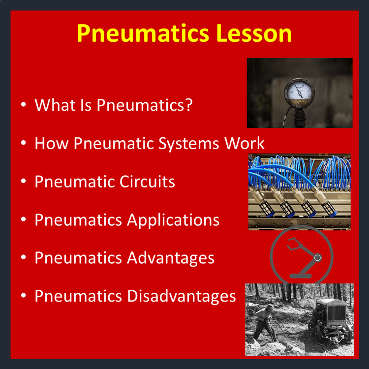 Pneumatics - PowerPoint Lesson and Student Notes