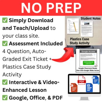 Plastics & the Environment Lesson – Human Impact, Pollution, & Sustainability, image 4