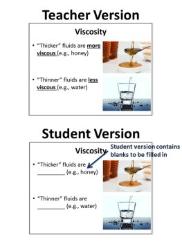 Viscosity - PowerPoint Lesson and Student Notes, image 2