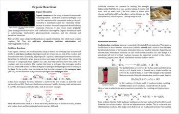 Organic Reactions - Grades 11 and Up - Science Reading Article, image 2