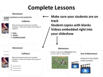 Momentum, Conservation of Momentum, & Impulse 5E Lesson Bundle | Collisions, image 3
