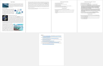 Phases of Water Reading Comprehension - Grade 8 and Up | States of Matter, image 3