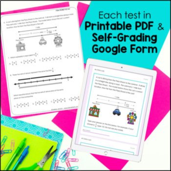 Fraction TEKS Tests - 4th Grade STAAR Math Review - Digital and Print, image 2