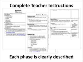 Mutations - 5E Lesson Bundle, image 2