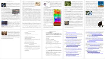 Geologic Time Reading Comprehension Passage and Questions | Grade 8 and Up, image 3