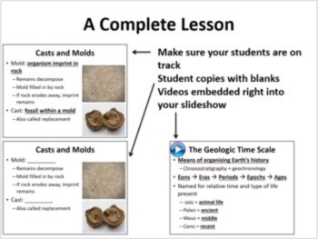 Fossils and Geologic Time - 5E Lesson Bundle | The Fossil Record & Fossilization, image 3