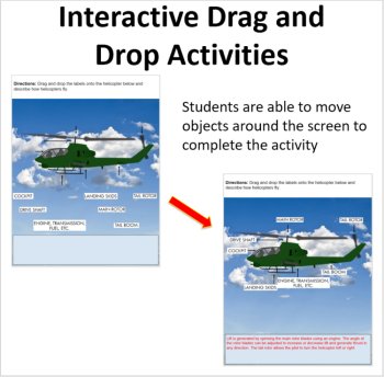 How Planes and Other Aircraft Fly - Digital Interactive Notebook Pages, image 2
