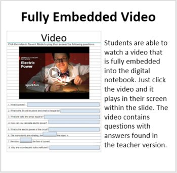 Power, Electrical Energy, and Efficiency - Digital Interactive Notebook Pages, image 2