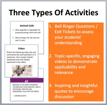 Cells - Bell Ringers, Class Warm-Ups, and Exit Tickets, image 2