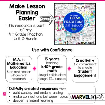 Comparing Unit Fractions Game, image 4