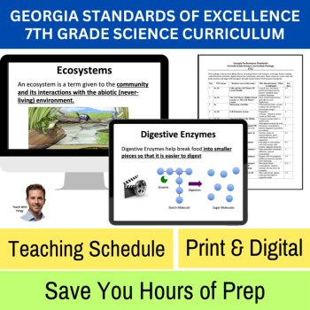 Georgia Standards of Excellence | GSE Bundle | 7th Grade Science - Curriculum, image 4
