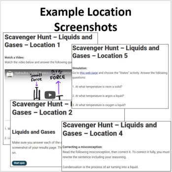 Liquids and Gases Digital Scavenger Hunt Activity | Hydraulics, Blaise Pascal, image 4