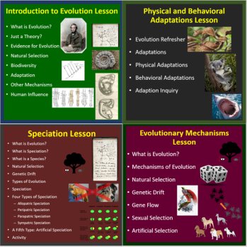 Evolution Curriculum Bundle | Adaptations, Physical & Behavioral Adaptations, image 2