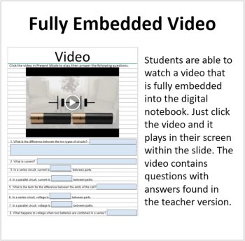 Circuits, Current, and Voltage - Digital Interactive Notebook Pages, image 2
