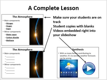 Meteorology 5E Lesson Bundle – Weather, Climate, Atmosphere & Air Masses, image 3